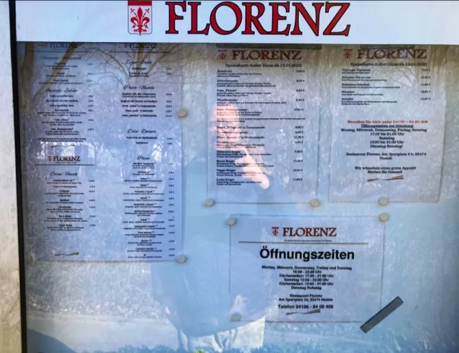 Menu_Restaurant Florenz_Hasloh_image_1