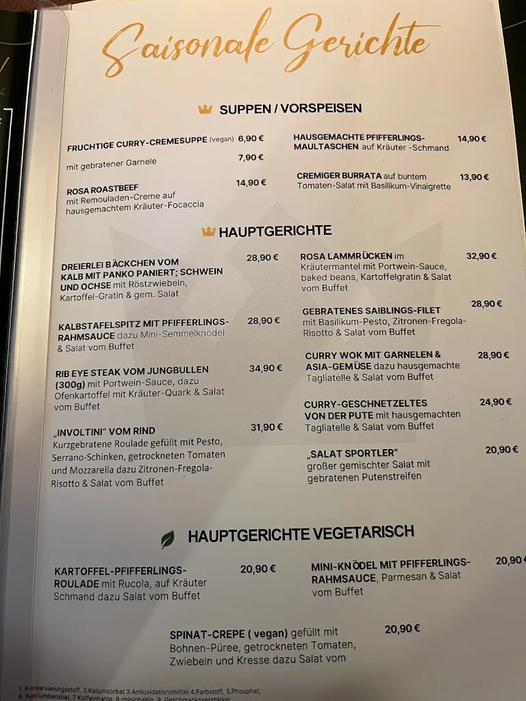 Menu_Brauereigaststätte König Oggenhausen_Brenz_immagine_3