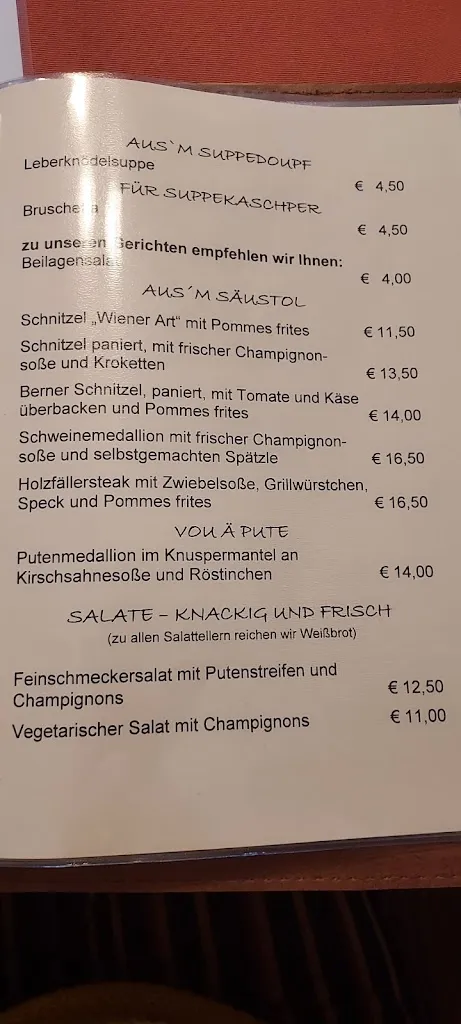 Menu_Landgasthof zum Goldenen Kreuz - Roland Wüscher_Hammelburg_image_2