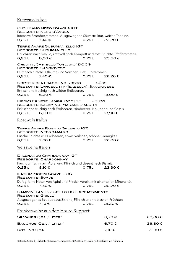 Menu_Zur alten Wache und Vinifera24 - Wein Delikatessen Vinothek Restaurant_Hammelburg_image_3