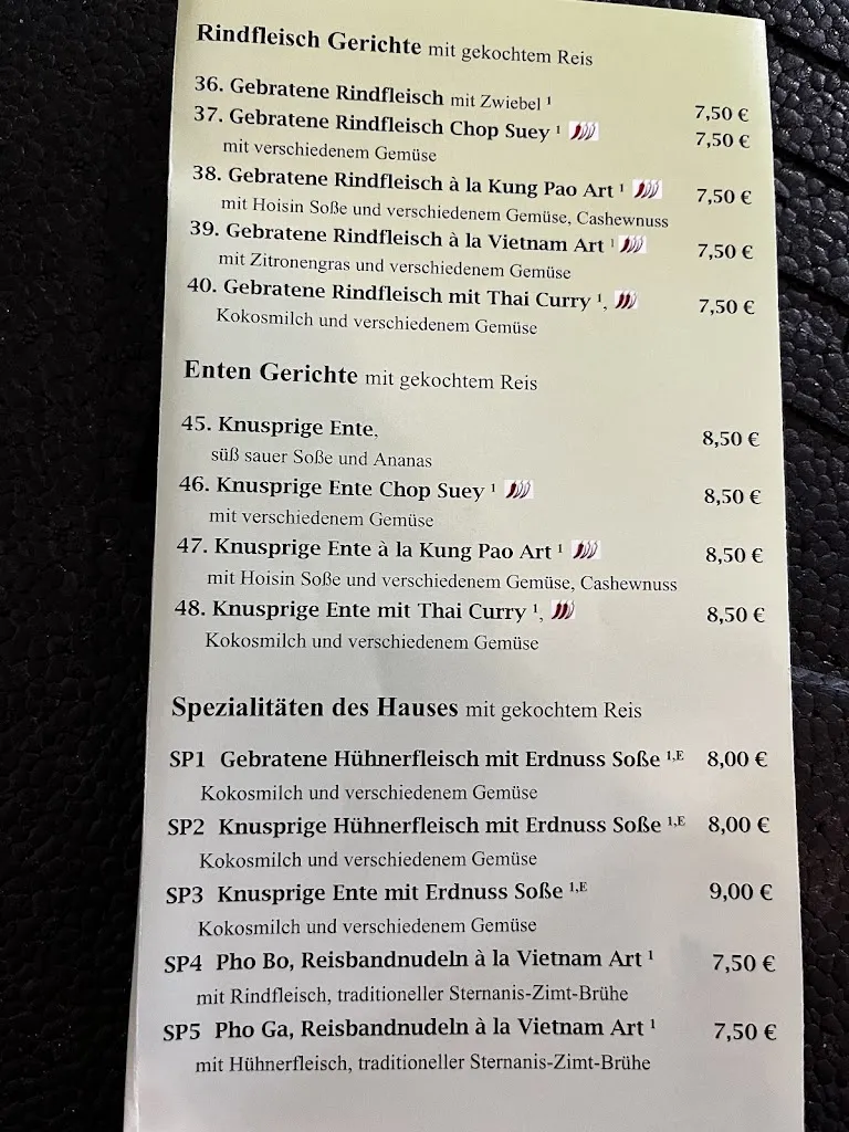 Menu_Asia Kim's Bistro_Hammelburg_immagine_4