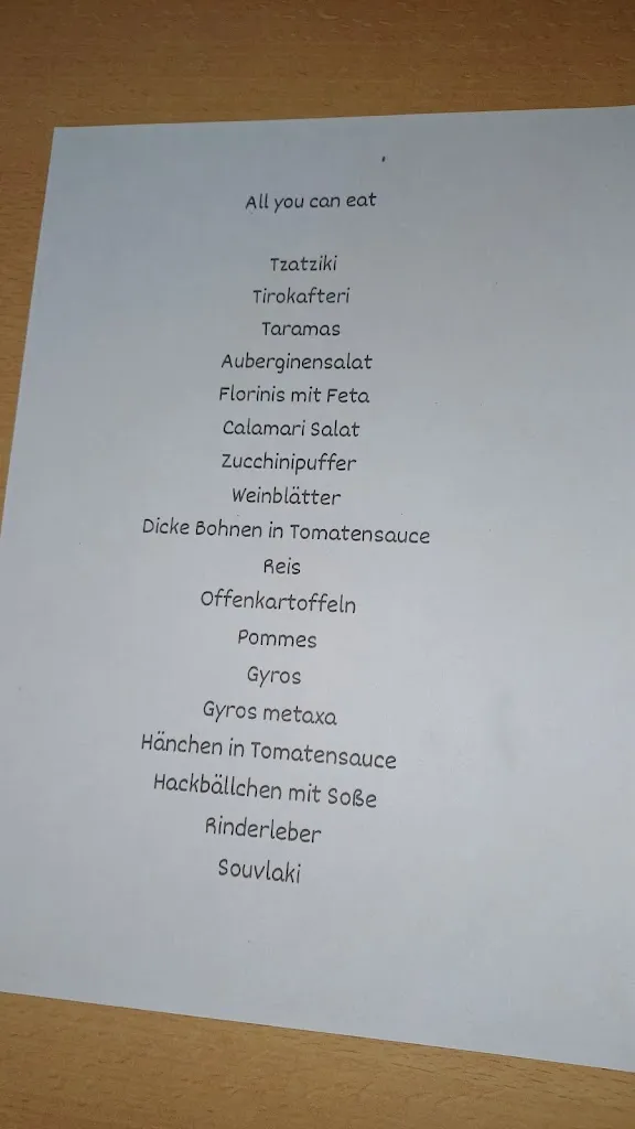 Menu_Vikos Gaststätte_Hebertshausen_immagine_1