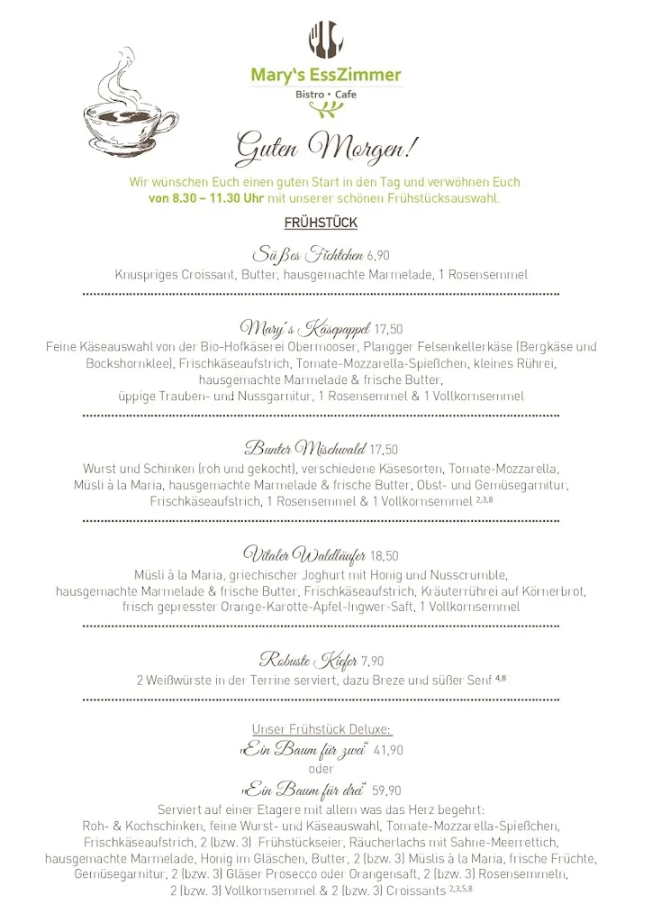 Menu_Mary‘s EssZimmer_Hausham_immagine_4