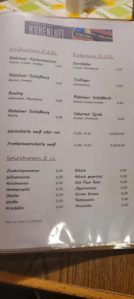 Menu_Gasthof Höhenluft_Haundorf_immagine_3