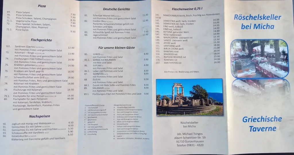 Menu_Waldgaststätte Röschelskeller_Gunzenhausen_immagine_2