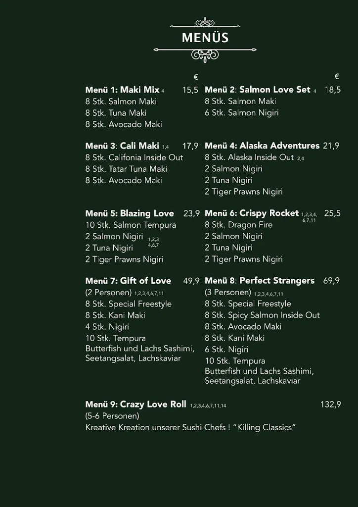 Menu_Kokono Restaurant_Haßfurt_image_2