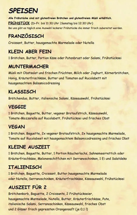 Menu_Cafe Kleine Auszeit_Haßfurt_immagine_1