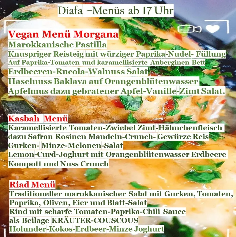 Menu_Diafa-Genuss Cafe/Food/Catering_Haßfurt_immagine_1