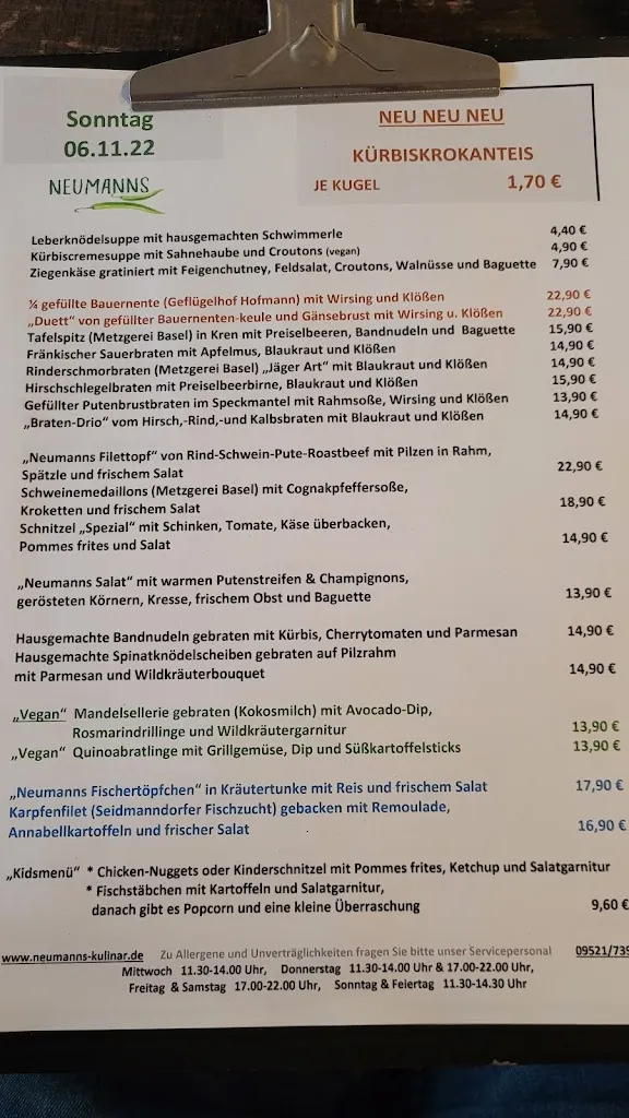 Menu_NEUMANNS kulinarischer service_Haßfurt_immagine_2