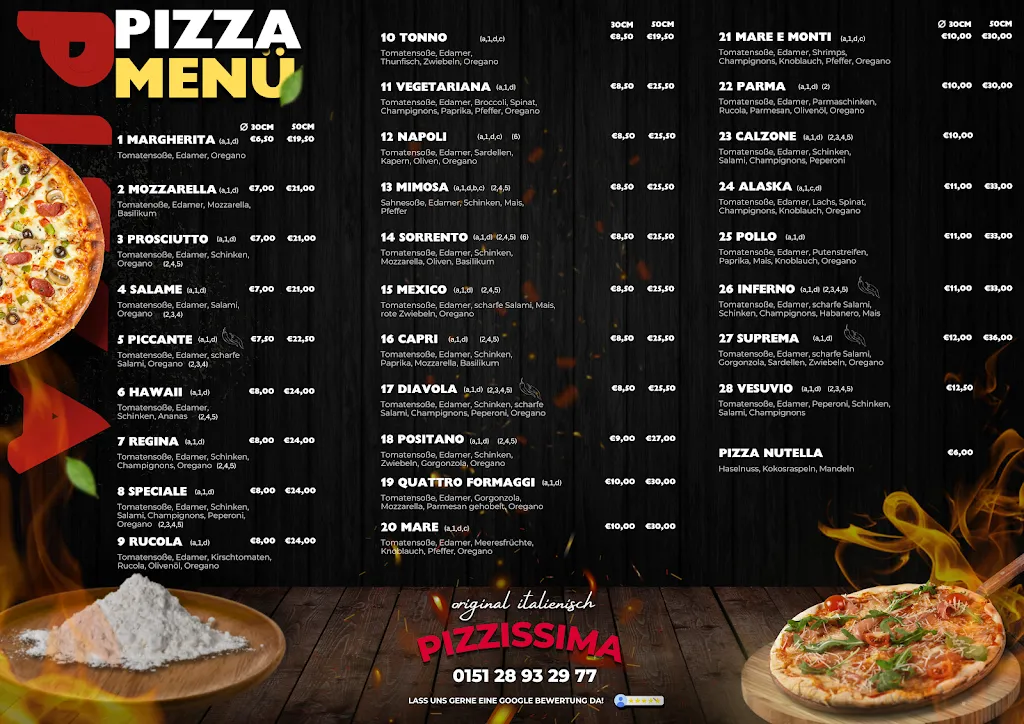 Menu_Pizzissima Haßfurt_Haßfurt_immagine_1