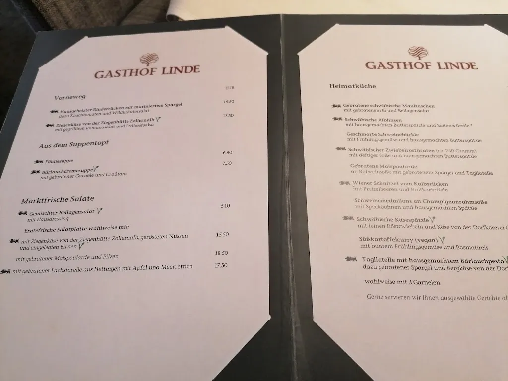 Menu_Gasthof Linde_Albstadt_immagine_3