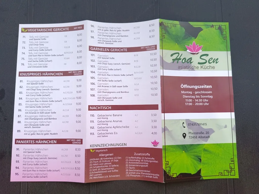 Menu_Hoa Sen - Asiatische Küche_Albstadt_image_3