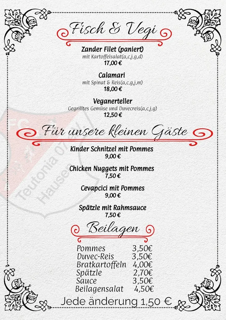 Menu_Teutonia Hausen Restaurant_Obertshausen_immagine_1