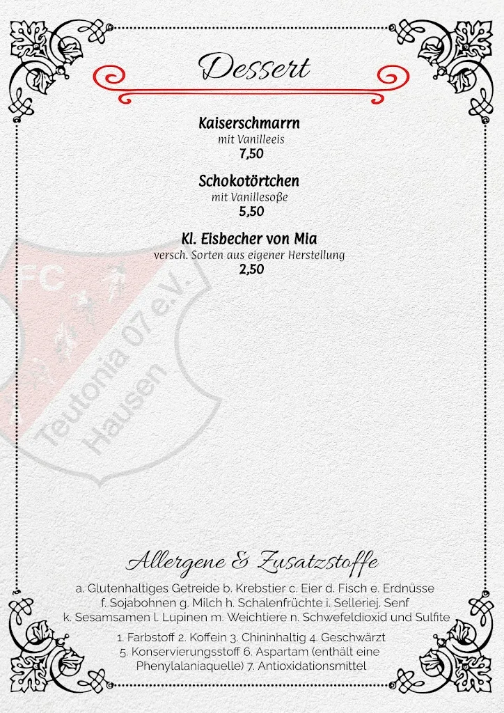 Menu_Teutonia Hausen Restaurant_Obertshausen_immagine_3
