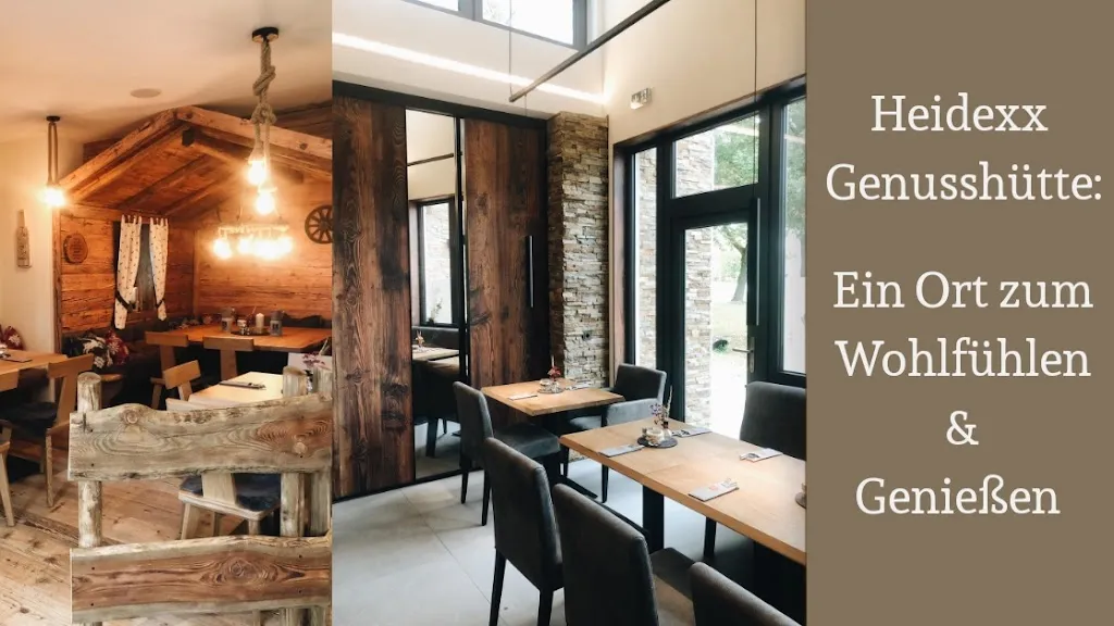 Heidexx Genusshütte restaurant in Heideck