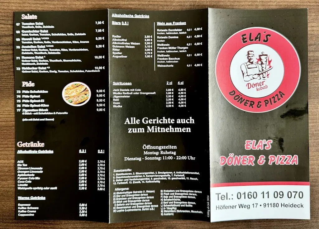 Menu_Ela's Döner Pizza_Heideck_image_1