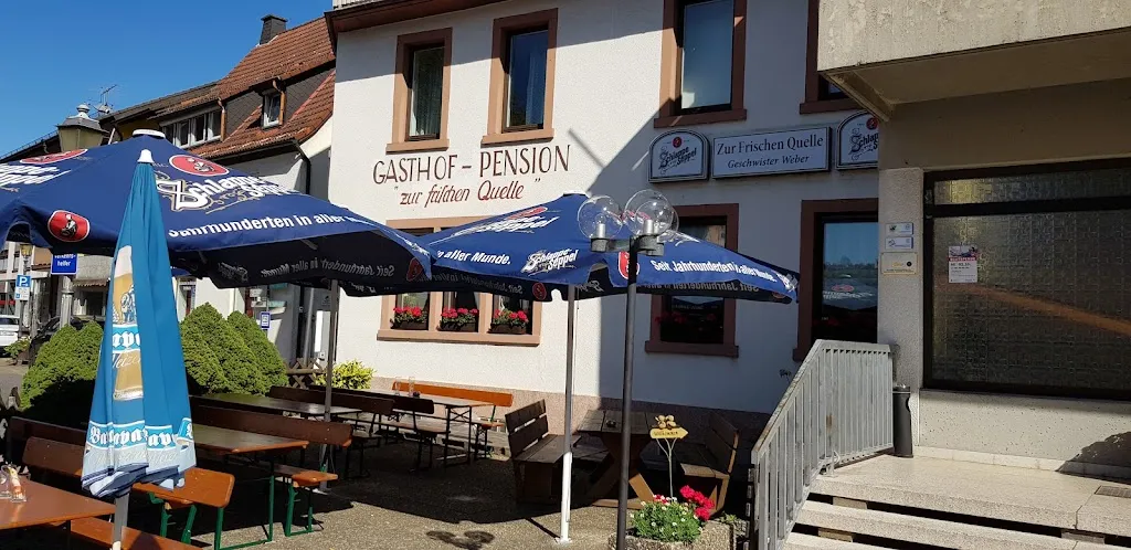 Gasthaus Pension Zur Fresh Source ristorante a Heigenbrücken