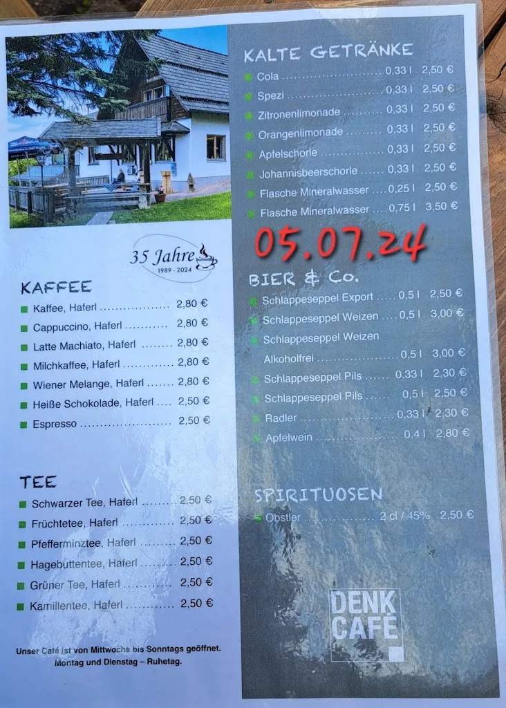 Menu_Denk's Berg-Cafe_Heigenbrücken_immagine_1