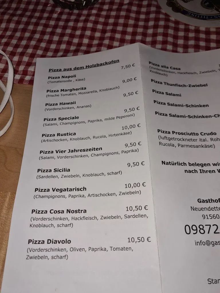 Menu_Gasthof Schönau_Heilsbronn_immagine_2