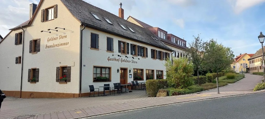 Gaststätte "Goldner Stern" restaurant in Heilsbronn