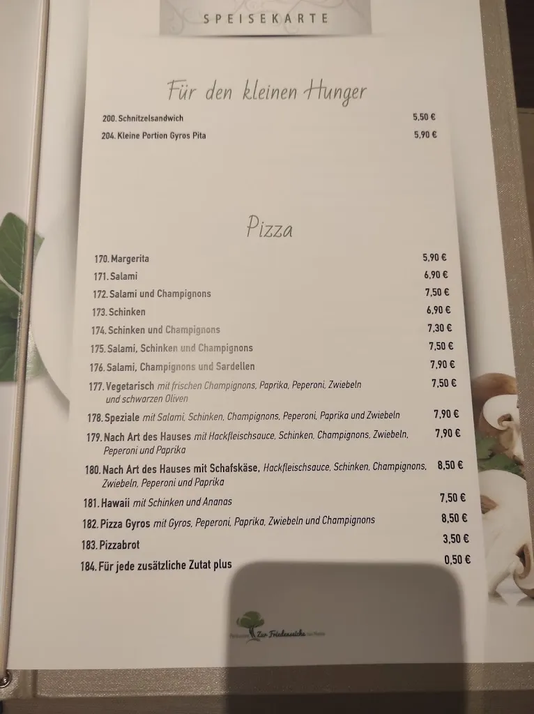 Menu_Restaurant Zur Friedenseiche_Heilsbronn_immagine_3
