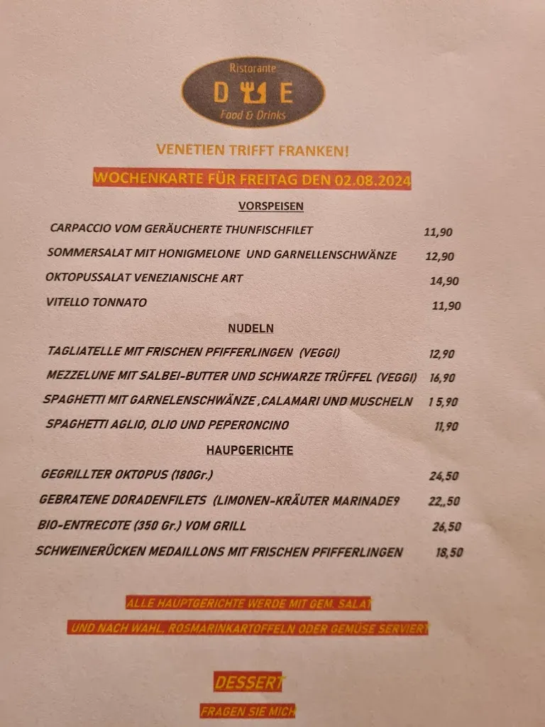 Menu_Ristorante Due_Heilsbronn_image_1