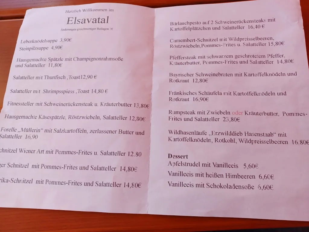 Menu_Fränkischer Landgasthof Elsavatal_Mespelbrunn_image_3