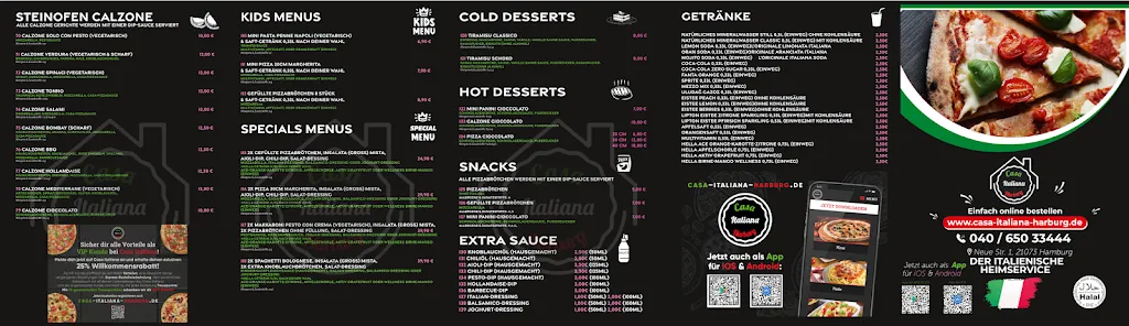 Menu_CASA ITALIANA HARBURG_Hamburg_image_1