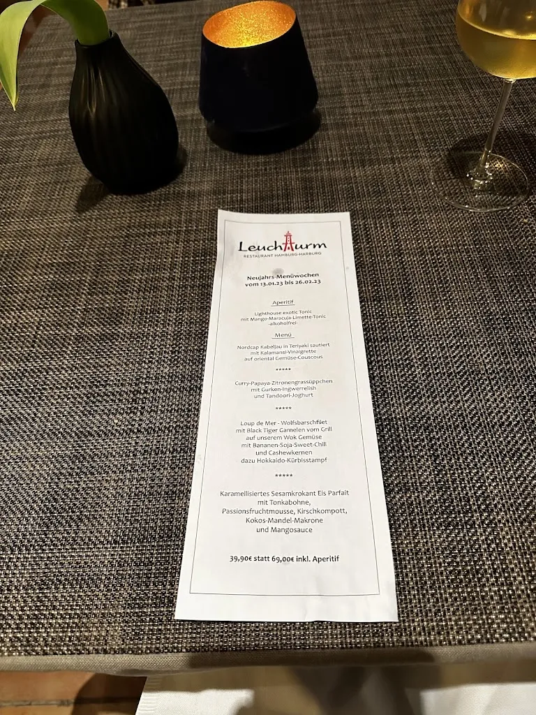 Menu_Restaurant Leuchtturm_Hamburg_image_1