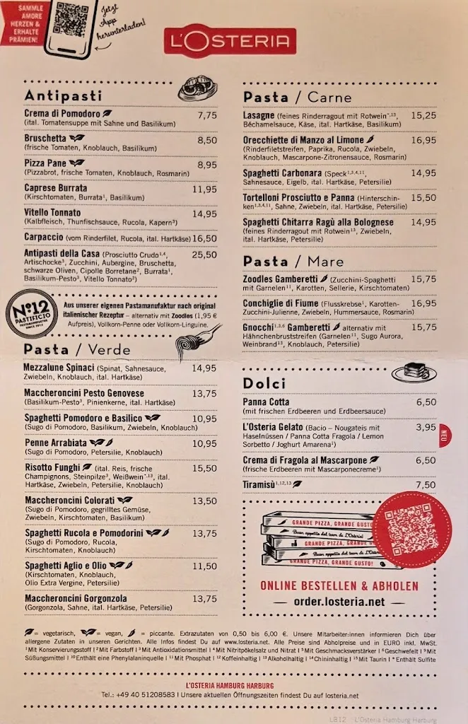 Menu_L'Osteria Hamburg Harburg_Hamburg_image_1