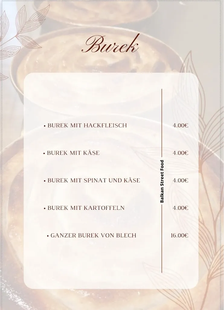 Menu_Balkan Street Food - Burek & Ćevapčići_Hamburg_image_2