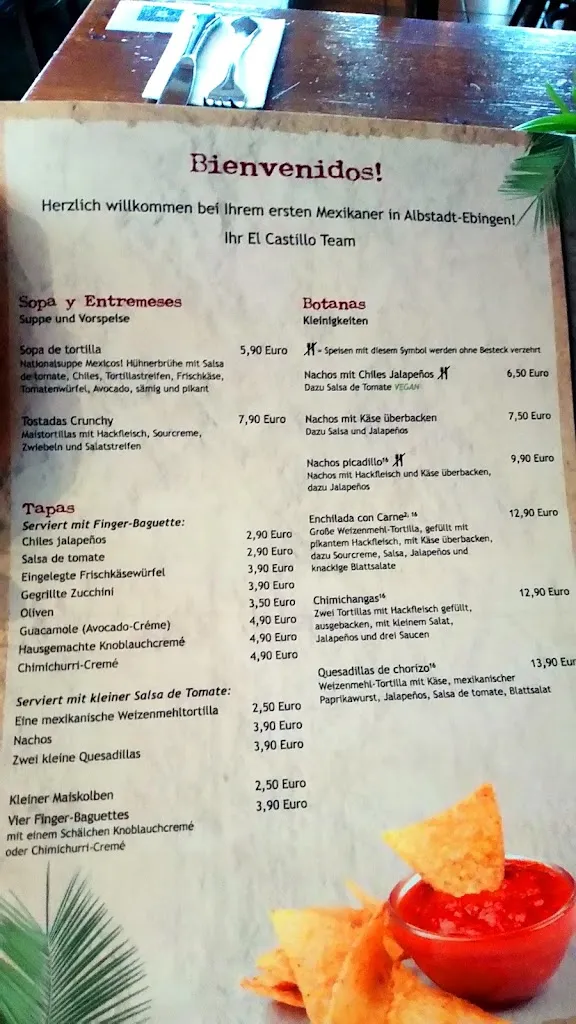 El Castillo restaurant in Albstadt