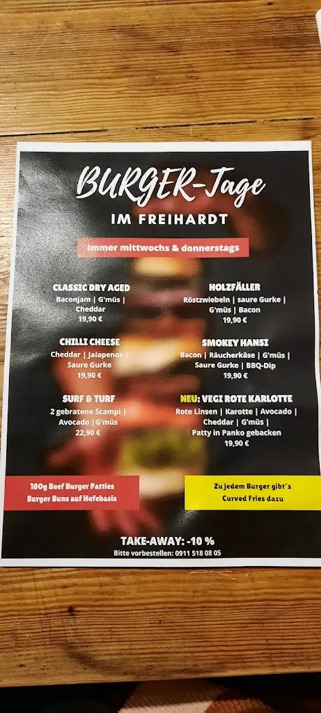 Menu_Restaurant Freihardt_Heroldsberg_immagine_1