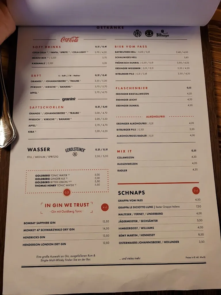 Menu_Ostermaier's Waldeck - Andrea & Peter Ostermaier_Helmbrechts_image_2