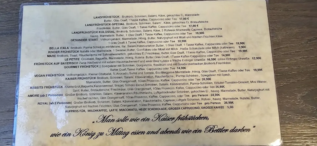 Menü_Cafe Bistro offside ice cream shop_Hengersberg_Bild_2