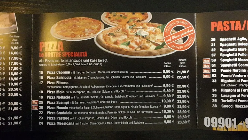 Menu_Pizzeria Depalma_Hengersberg_image_1