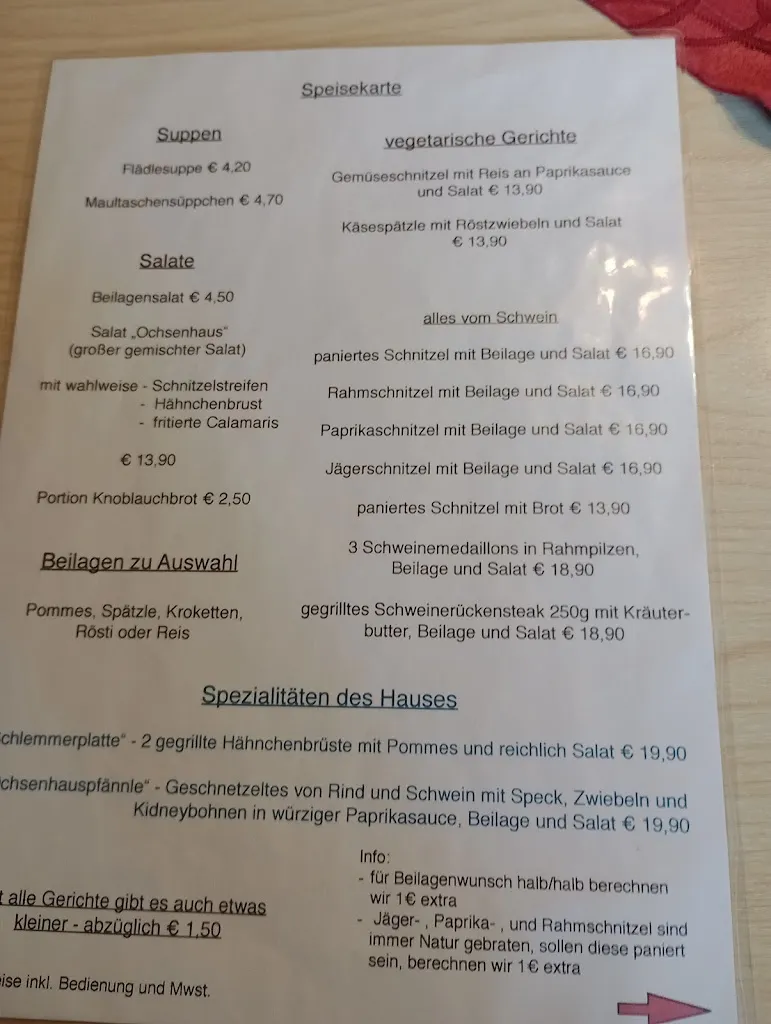 Menu_Höhengaststätte Ochsenberg - Maik Habi_Albstadt_image_3