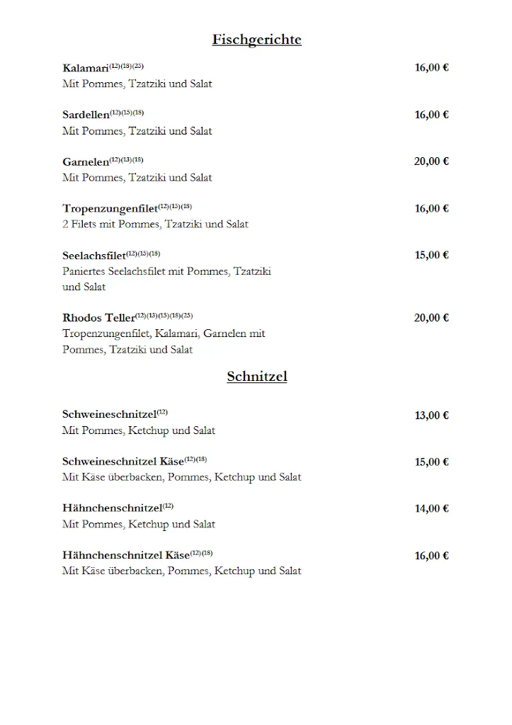 Menu_Griechisches Restaurant 