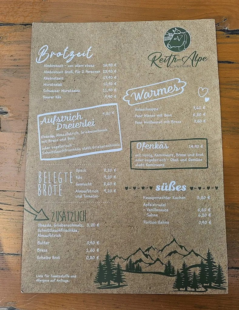 Menu_Reith-Alpe Schwangau_Schwangau_image_1
