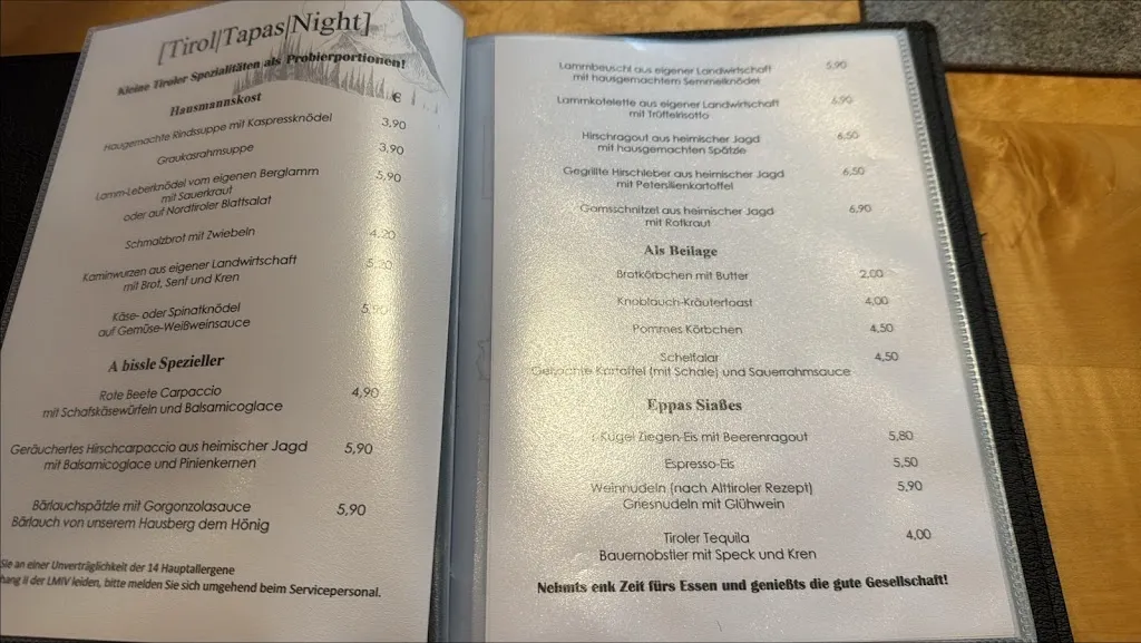 Menu_Rimmlstube_Austria_immagine_2