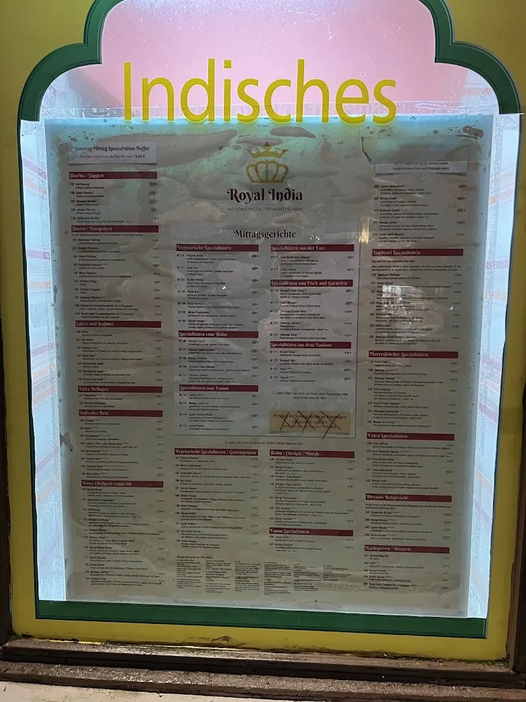 Menu_Royal India_Memmingen_image_4
