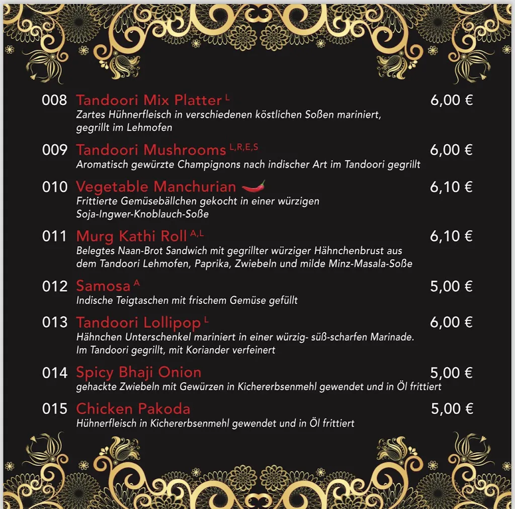 Menu_Noon Mirch Indisches Restaurant Heßdorf_Heßdorf_immagine_1