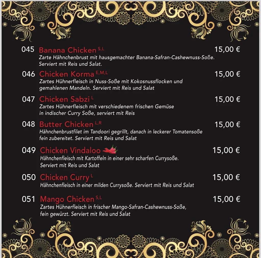 Menu_Noon Mirch Indisches Restaurant Heßdorf_Heßdorf_immagine_2