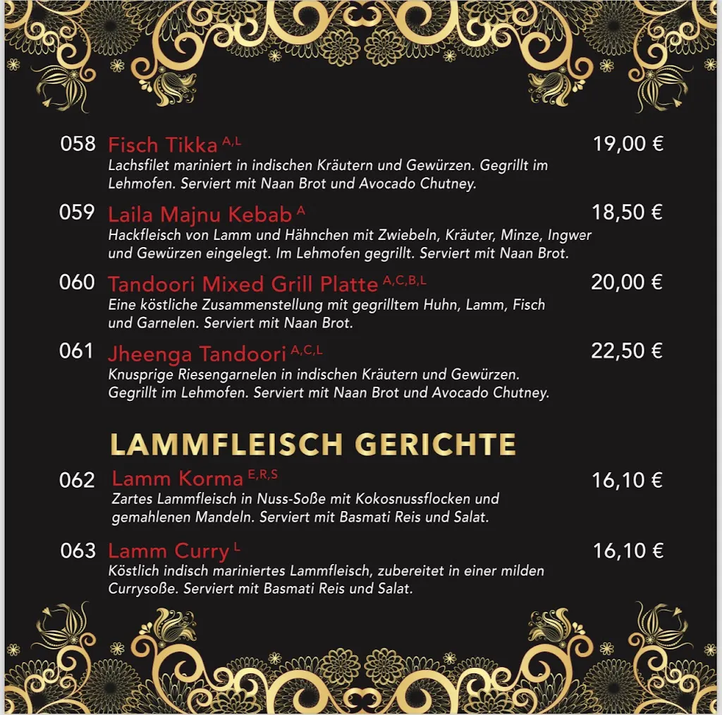 Menu_Noon Mirch Indisches Restaurant Heßdorf_Heßdorf_immagine_4