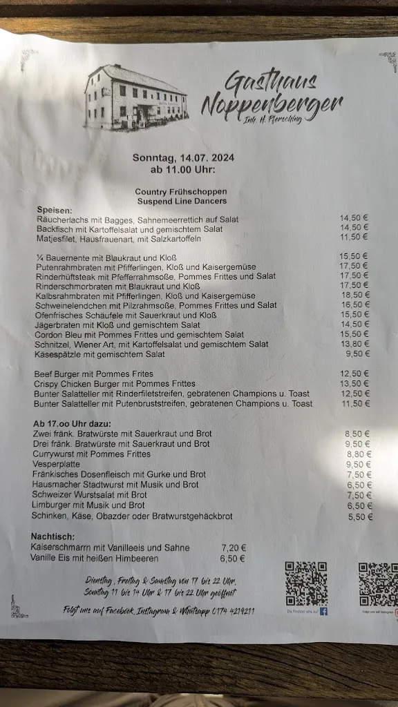 Menu_Gasthaus Noppenberger Inh. H. Pfersching_Heßdorf_immagine_3