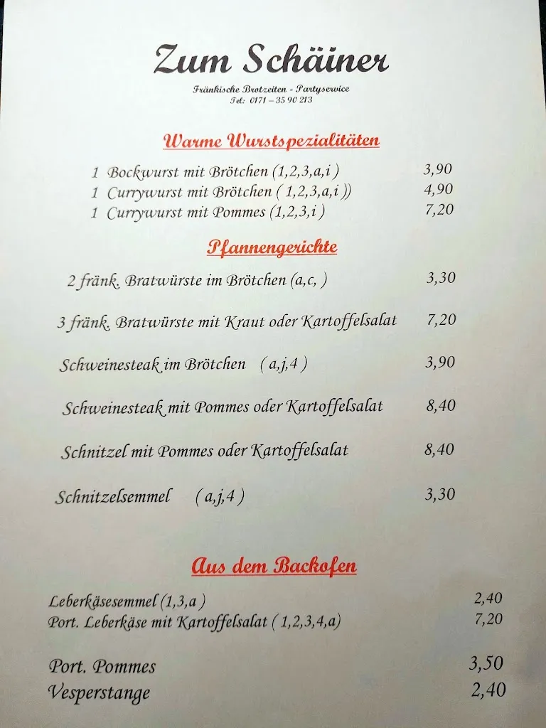 Menu_Zum Schäiner_Hersbruck_immagine_2
