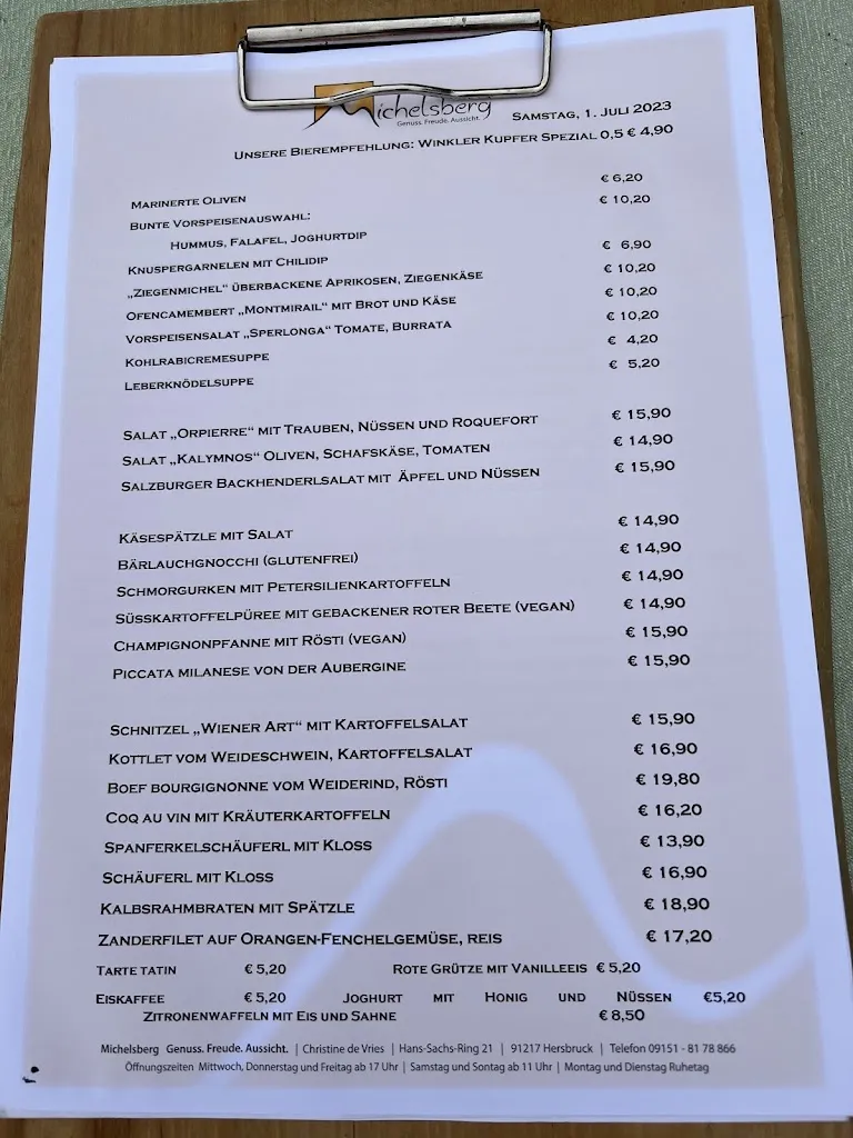 Menu_Restaurant Michelsberg_Hersbruck_immagine_2