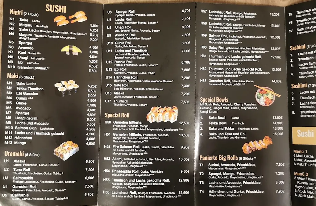 Menu_Osaka Restaurant_Hersbruck_immagine_2