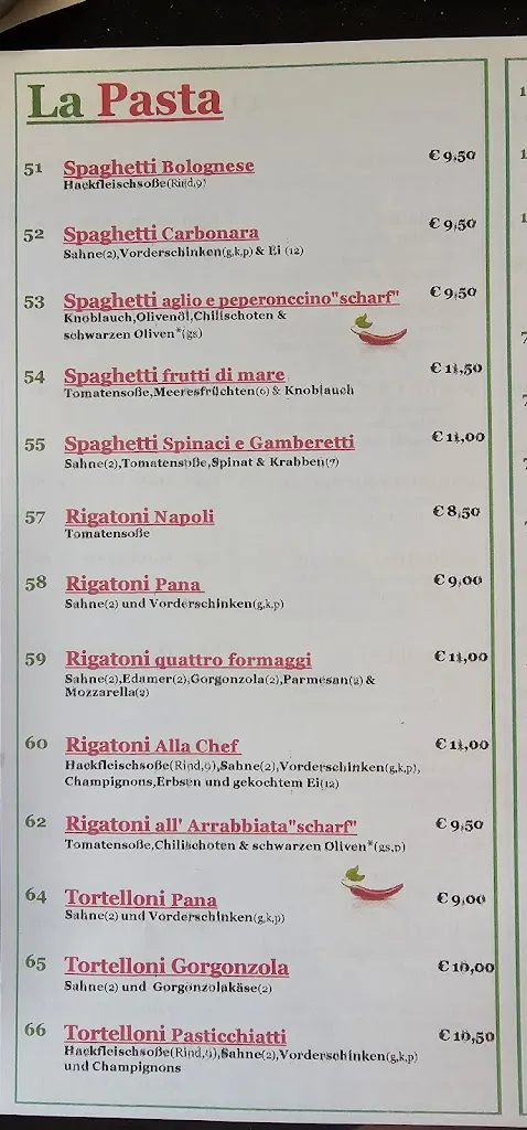 Menü_Pizzeria-Ristorante La Vita_Höchstädt_Bild_3