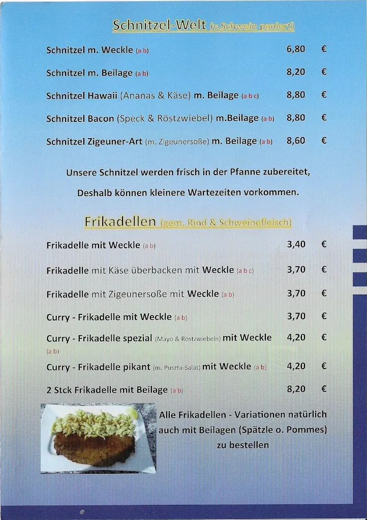 Theas Imbiss restaurant in Albstadt